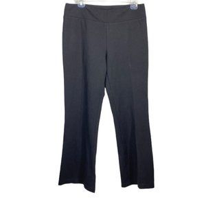 Insight Black Stretch Boot Cut Pull On Pants 10